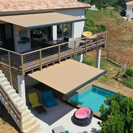 Villa Corse Et Zen Sur Les Bois 85m2 5a7 Pers *