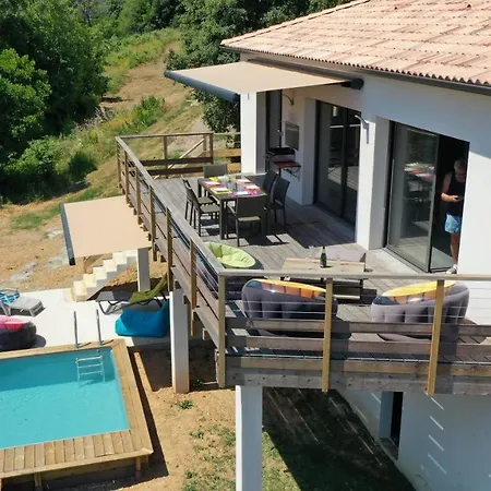 Villa Corse Et Zen Sur Les Bois 85m2 5a7 Pers *