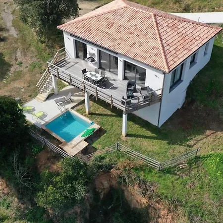Villa Corse Et Zen Sur Les Bois 85m2 5a7 Pers