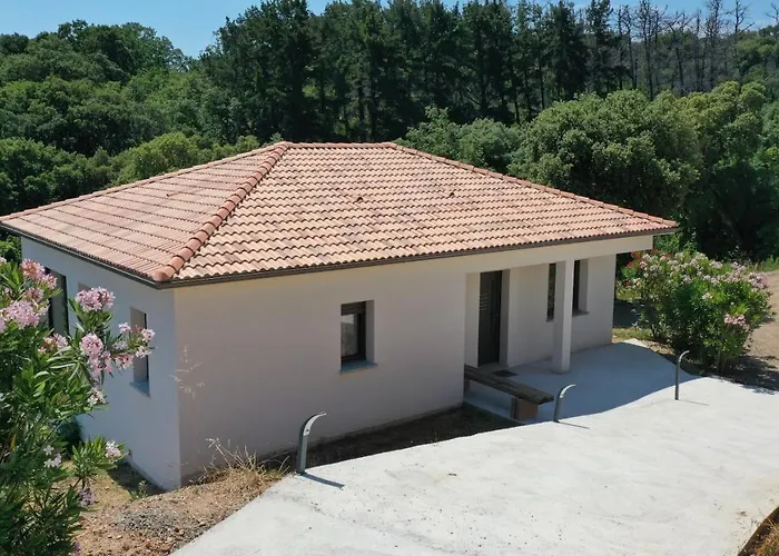 Villa Corse Et Zen Sur Les Bois 85m2 5a7 Pers