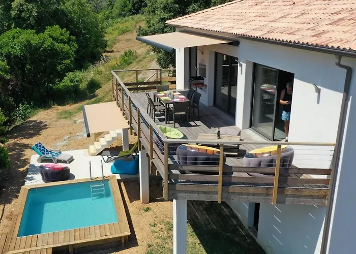 Villa Corse Et Zen Sur Les Bois 85m2 5a7 Pers *