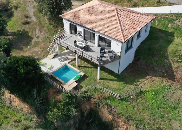 Villa Corse Et Zen Sur Les Bois 85m2 5a7 Pers